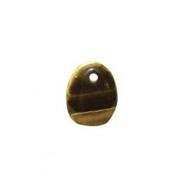Colgante Agujero Rodado Ojo Tigre 2.5cm
